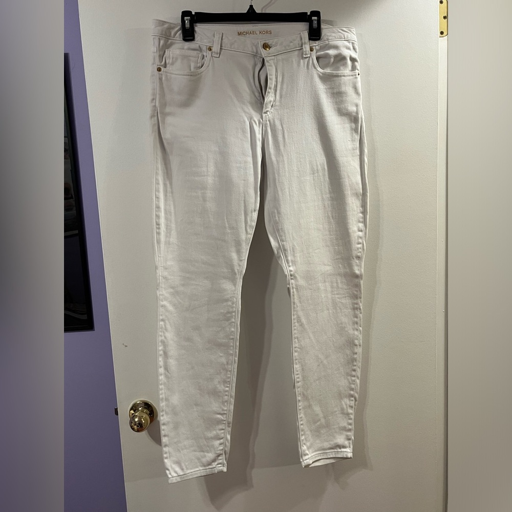 Michael Kors white jeans. Size 12. EUC